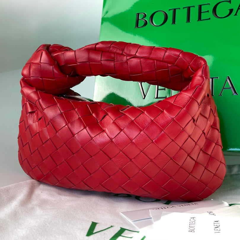 MINI JODIE 27 IN RED LAMBSKIN