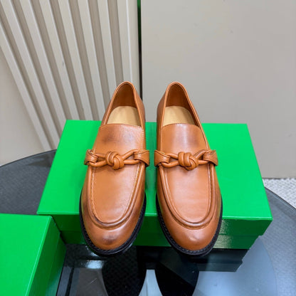 ASTAIRE LOAFER IN CINNAMON BROWN CALFSKIN